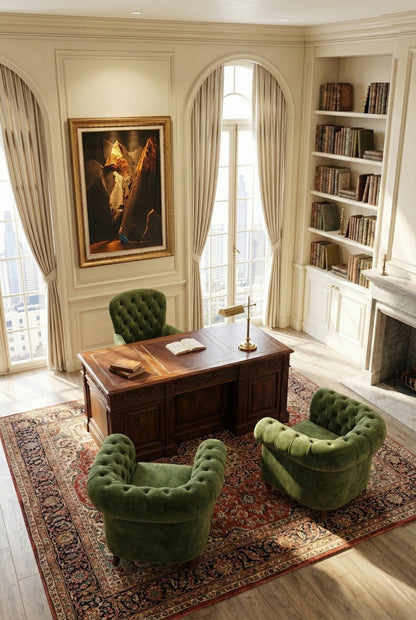 HANDMADE 3D RELIEF CAPPADOCIA WALL ART