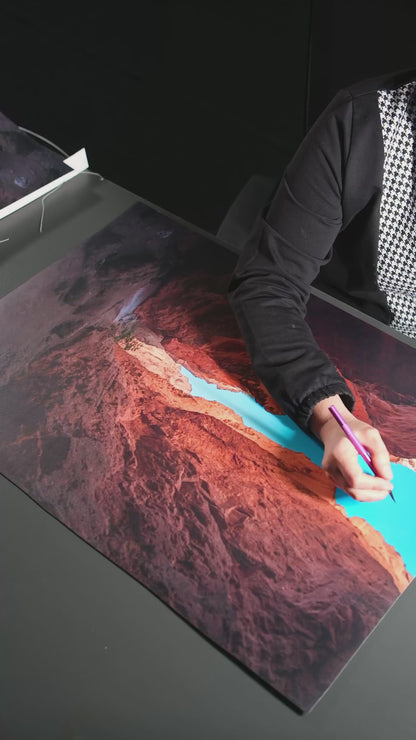 AVLO CANYON 3D RELIF WALL ART-NATURAL HERITAGE OF SOGANLI